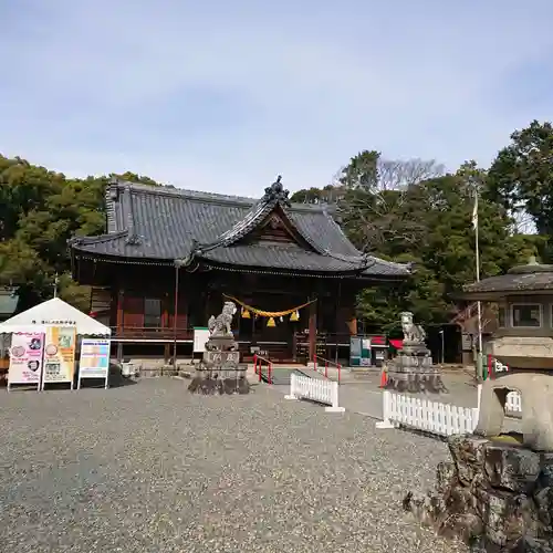 牟呂八幡宮の本殿・本堂
