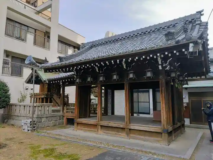 秋葉神社の本殿・本堂