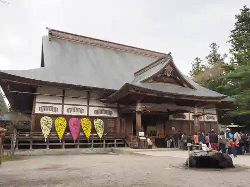 中尊寺の本殿・本堂