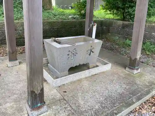 大領神社の手水