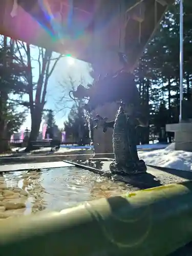 美幌神社の手水舎