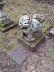 駒形根神社の狛犬