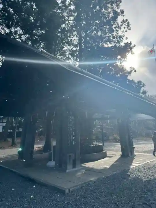 北海道神宮の手水舎