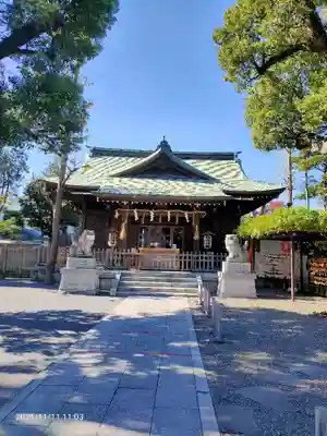 お三の宮日枝神社の本殿・本堂