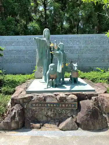 田村神社の像