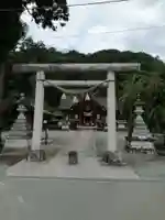 大間々神明宮の鳥居