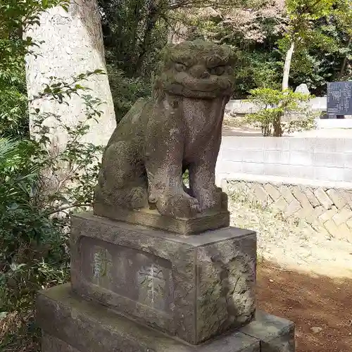 熊野神社の狛犬