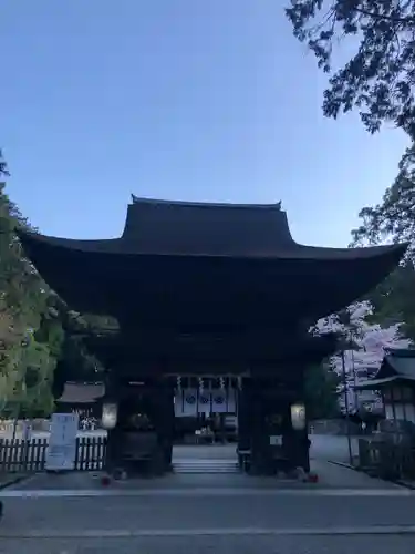 御上神社の山門