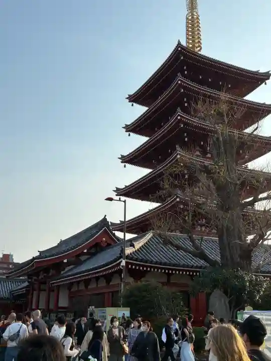 浅草寺の塔