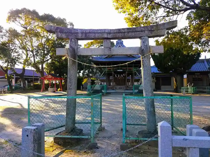 勝手神社(金谷勝手神社)の鳥居
