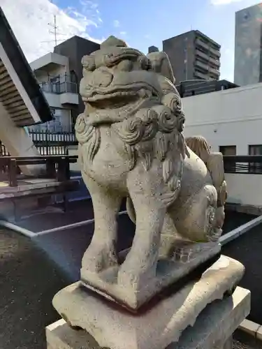 中野天満神社の狛犬