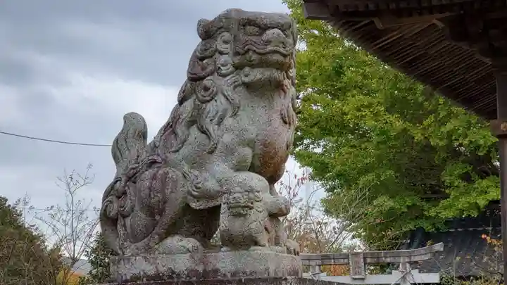 茂原八幡神社の狛犬