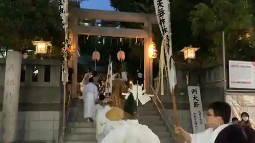 天祖神社のお祭り