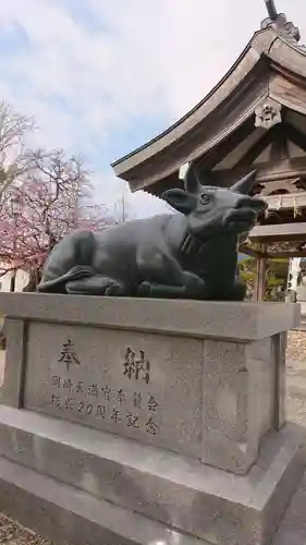 岡崎天満宮の狛犬