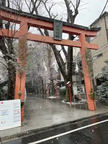 赤城神社の鳥居