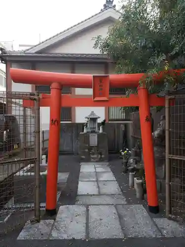 黒田稲荷神社の鳥居