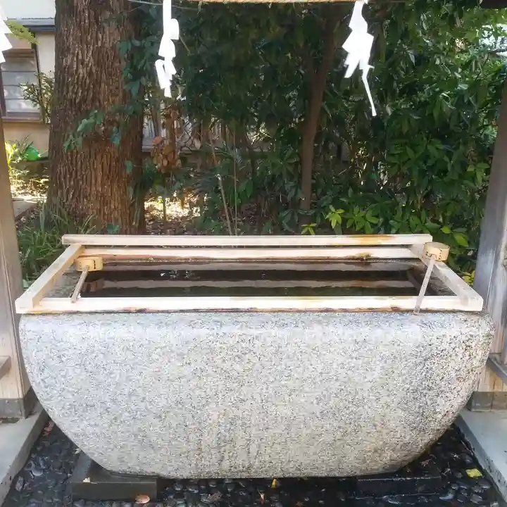 篠崎浅間神社の手水舎