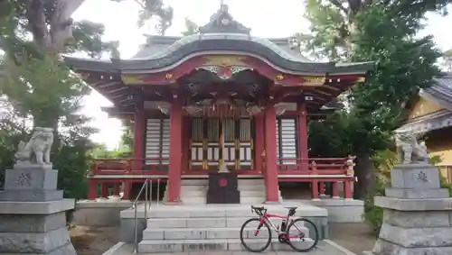 柴又八幡神社の本殿・本堂