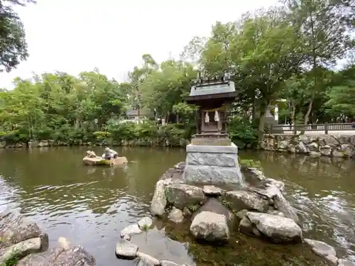 伊弉諾神宮の庭園