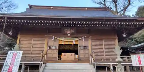 諏訪神社の本殿・本堂