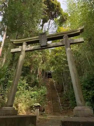 十二社神社の鳥居