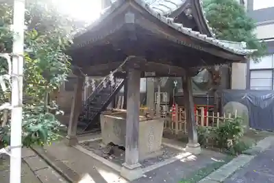 氷川台氷川神社の手水舎
