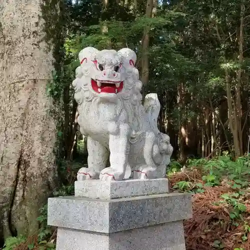 金砂神社の狛犬