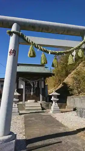 阿夫利神社の鳥居