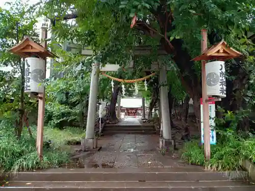 下高井戸八幡神社の鳥居