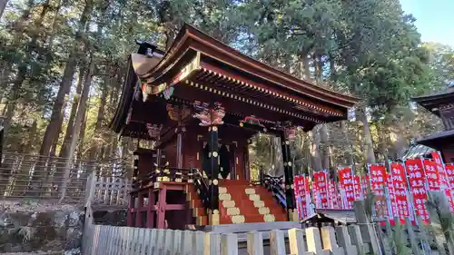 北口本宮冨士浅間神社の末社・摂社