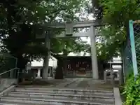 本郷氷川神社の鳥居