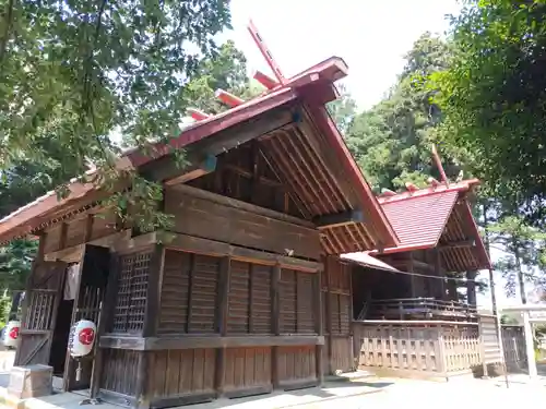 宇都母知神社の本殿・本堂