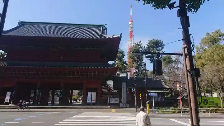 増上寺の山門・神門