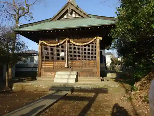 日枝神社（新戸）の本殿・本堂
