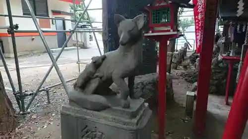 花園神社の狛犬