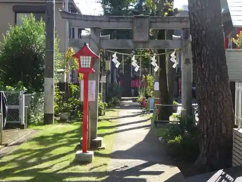 久富稲荷神社の鳥居