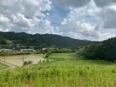 八幡神社の景色
