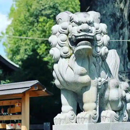 伴林氏神社の狛犬