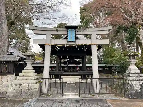 那波加神社の鳥居