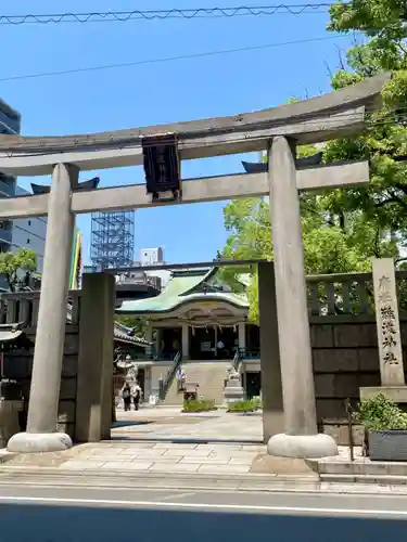 難波神社の鳥居