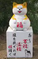 鹿角八坂神社の狛犬