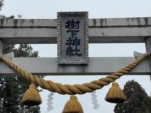 樹下神社（中野）(滋賀県)