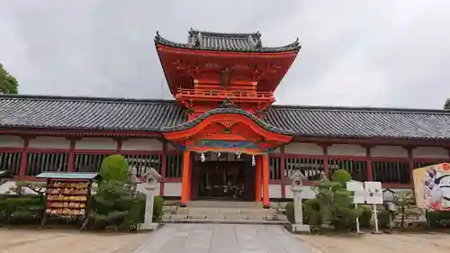 伊佐爾波神社の本殿・本堂