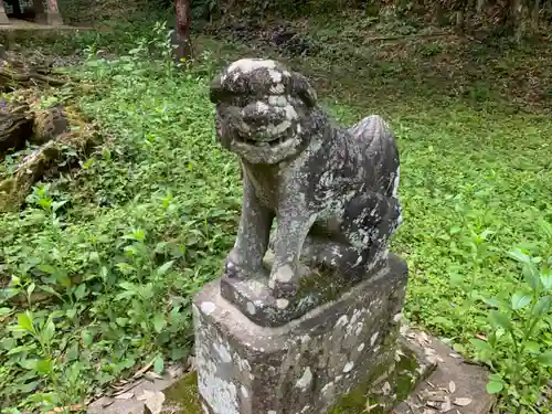 八重垣刑部神社の狛犬