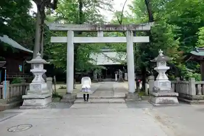 野木神社の鳥居