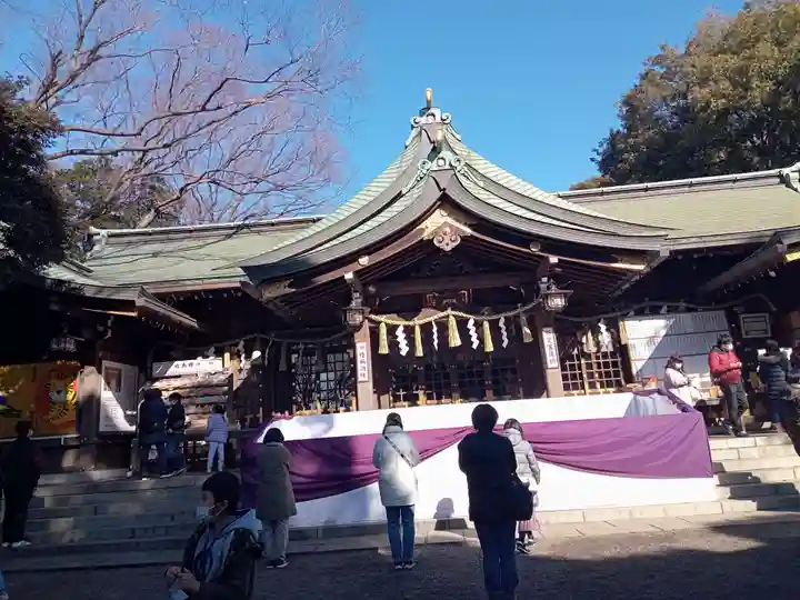 検見川神社の本殿・本堂