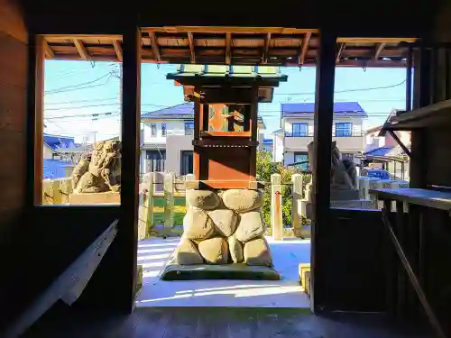 八幡社（大野山）の本殿・本堂