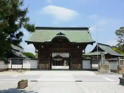 曽根天満宮の山門・神門
