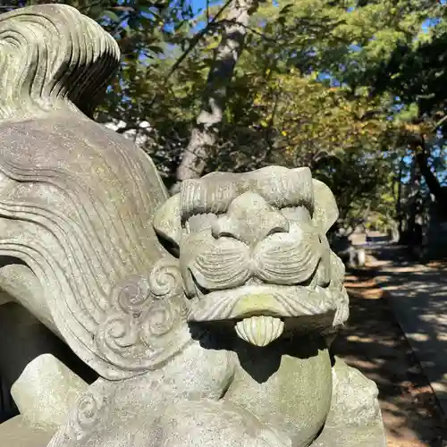 山野浅間神社の狛犬