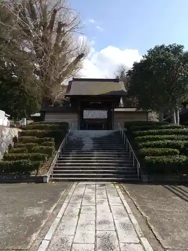 月崇寺の山門